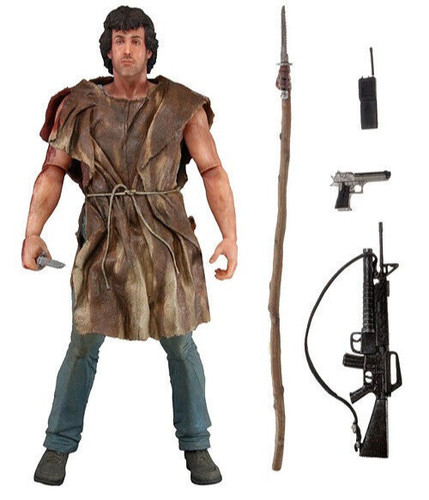 Neca deluxe john rambo - neca,