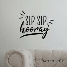 Sip Sip Hooray Funny Home Bar