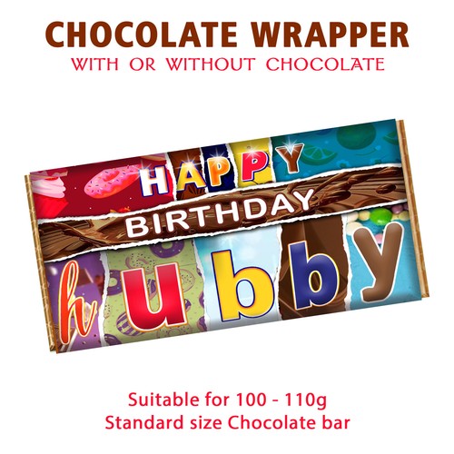 Happy birthday hubby chocolate - birthday,