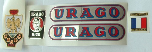 Urago set decals vintage - set,