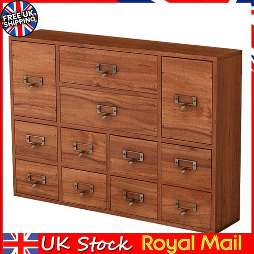 Drawer wooden apothecary - 12,