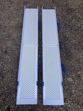 Pair RampCentre Lightweight Folding Aluminium Wheelchair Ramps 5ft / 150cm 300kg