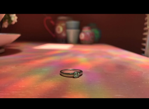 Platinum diamond ring - diamond,