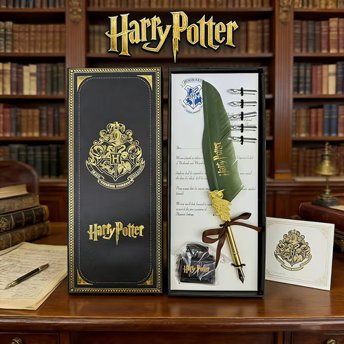 Harry potter green quill - green,