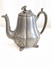Vintage/Antique G&J Deans Incomparable Britannia Metal Teapot