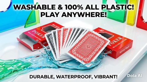 100 plastic poker - 100%,