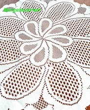 Roud Polyester Lace Table Doilies Decor Protector Placemat Doily Mat Large 60cm