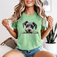 Schnauzer Dog Animals Womens