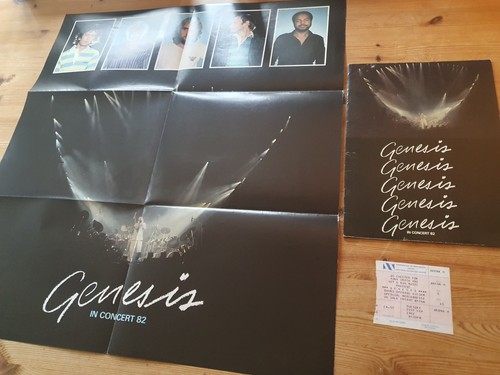Genesis tour programme - genesis, 1982
