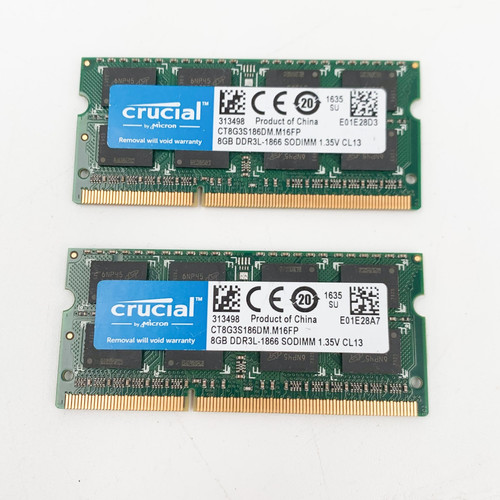 Crucial laptop ram pc3l - laptop,