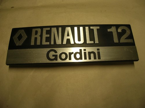 Renault gordini monogram - gordini,