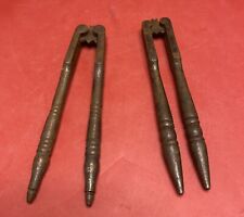 Pair of Antique Georgian style  Reversible Nut/ Lobster Crackers