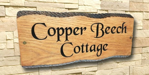 Personalised oak carved - personalised,