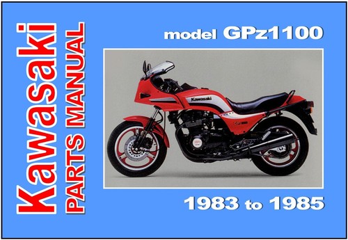 Kawasaki parts manual gpz1100 - kawasaki,