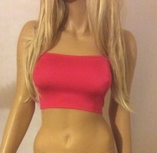 Cerise Pink Boob Tube Top