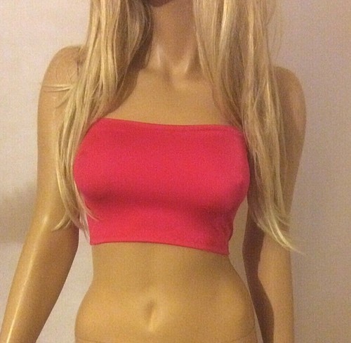 Cerise pink boob - tube, top