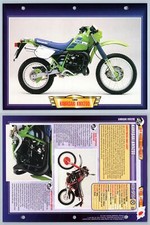 Kawasaki KMX200 - 1989 - Off-Road - Atlas Motorbike Fact File Card