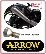 Suzuki GSXR1000 2018 18 Arrow Pro Race Titanium Exhaust Silencer + DB Killer