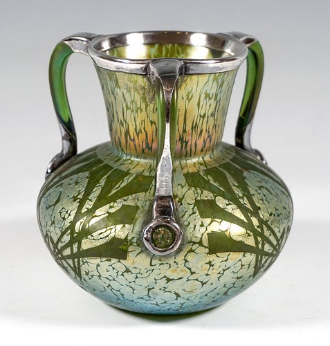 Loetz austria vase handles - austria,