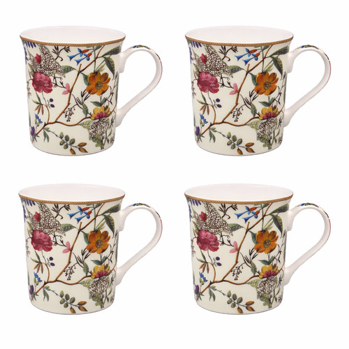 William kilburn mugs set 4 - william, of