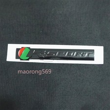 1x Dark Black Glossy Big
