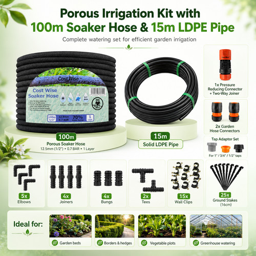 Complete garden irrigation - garden,