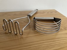 Potato Masher and Pastry mixer.