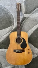 Fender F55 12 string electro acoustic guitar. Japan 1975 vintage piezo
