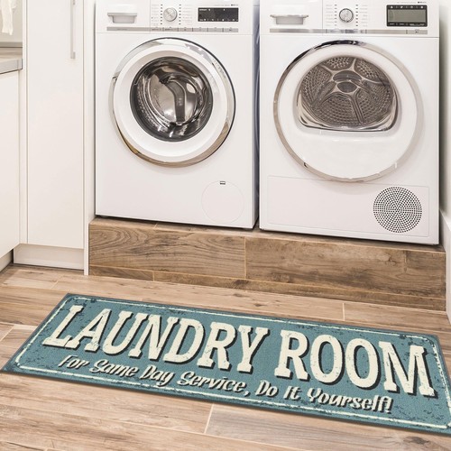 Machine washable text design - washable,