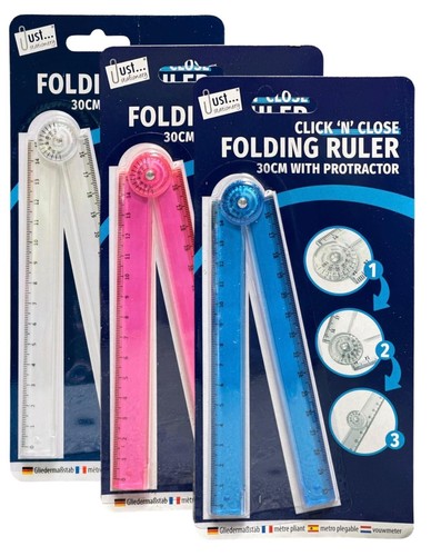 30cm folding ruler - ruler, acrylic