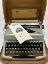 Vintage Royal Diama Typewriter With Case Spares Or Repairs