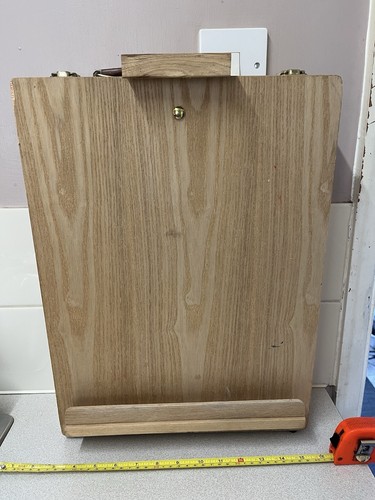 Large artists box with - box, easel