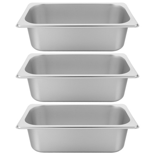 3pcs steam table - 3pcs, pan
