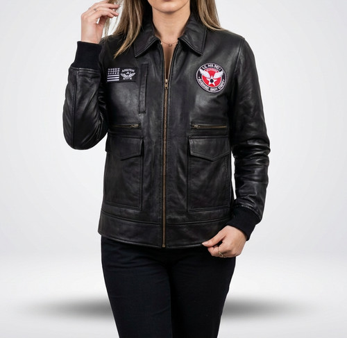 Womens black leather - womens,