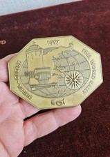 VINTAGE AUTOMOBILE CAR BADGE #