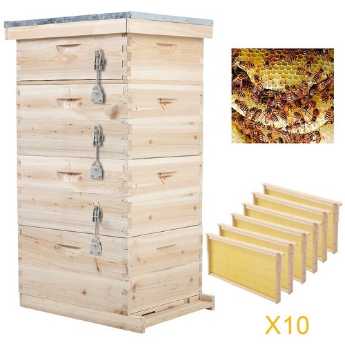 Wooden bees box - wooden, hive