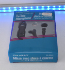 GENEXXA ULTRA MINATURE TIE CLIP MICROPHONE 33 3003 UK FREE P&P #258