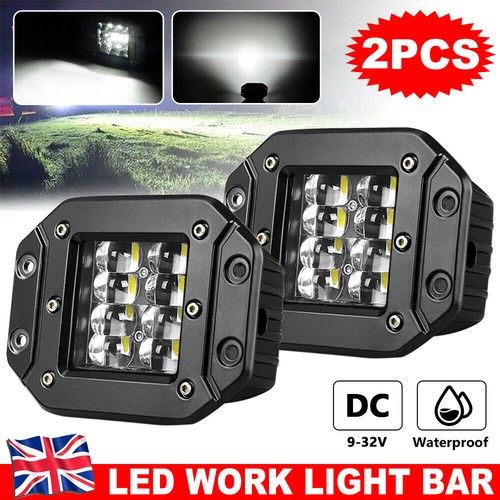 2x5inch flush mount 80w led - mount,
