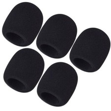 5Pcs Black Microphone