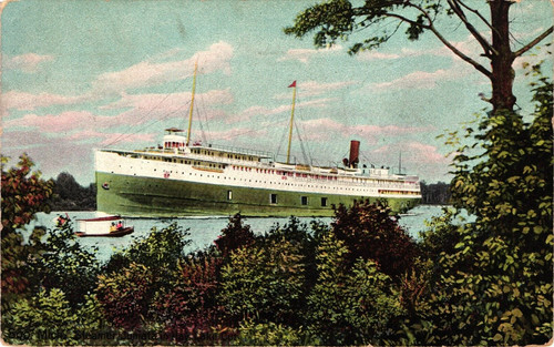 Michigan hay lake steamer - michigan,