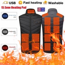 Men Women Electric Heated Vest