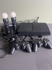 Sony PlayStation 3 PS3 Console Bundle eye camera motion dualshock 3 controllers