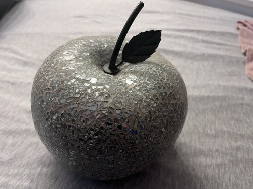 Silver mosaic crackle - mosaic, glass