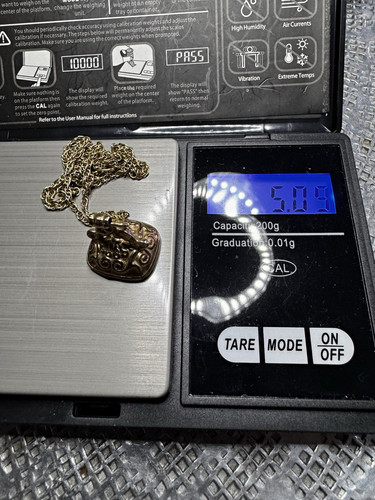 Vintage 9ct gold fob - 9ct,