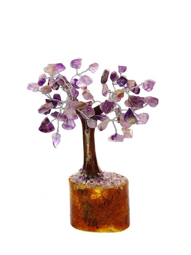 Small amethyst crystal tree - tree, of