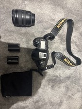 Vintage Nikon D100 SLR Camera, 2 batteries, 1 4.5 lense