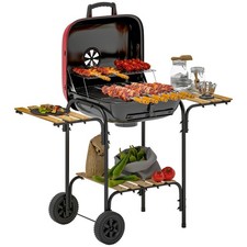 Outsunny charcoal barbecue - outsunny,
