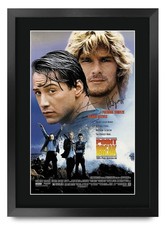 Point Break 1991 Keanu Reeves, Patrick Swayze Poster Signed Print for Movie Fans