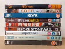9 DVD Film Bundle Boys Fluffer Leather Bar (Gay Interest) some still sealed 