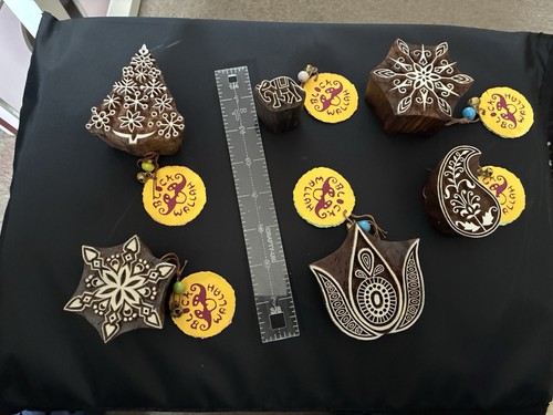 Wooden printing blocks from - printing,